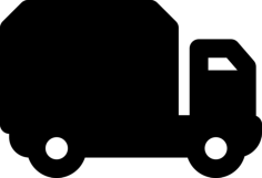 Recycling Truck Outline Drawing Svg Vector, Free Vectors File